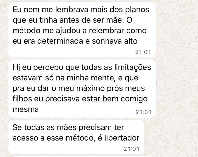 Paula, mãe - 32 anos