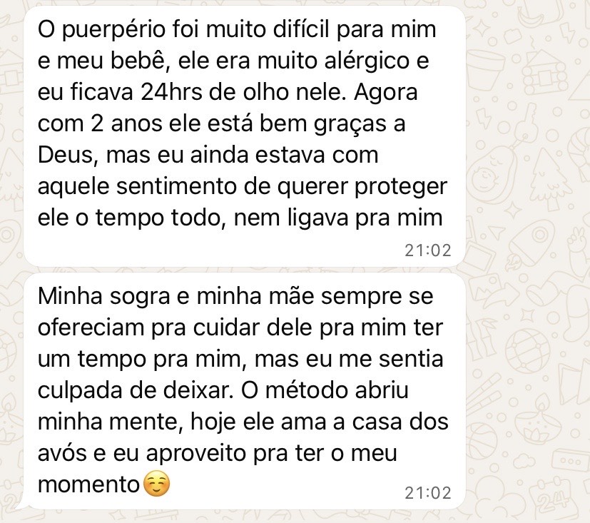 Camila, mãe - 29 anos